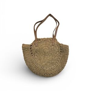 Unbranded Boho chic straw-like shoulder bag